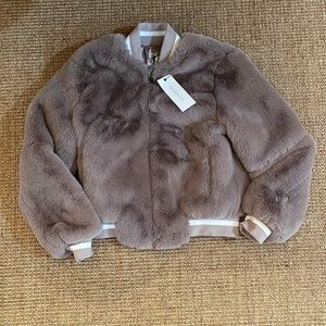 Dance & Marvel Gray Bomber Jacket